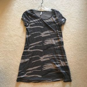 Z supply camo T-shirt dress